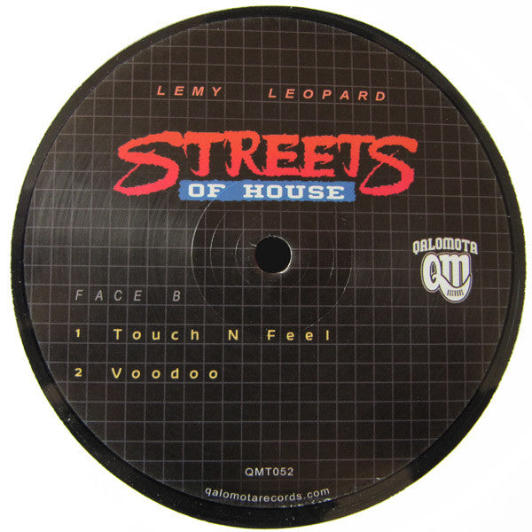 Lemy Leopard - Streets Of House | Excellent (EX) Very Good Plus (VG+) - DEEP HOUSE / USED *EXCELLENT*
