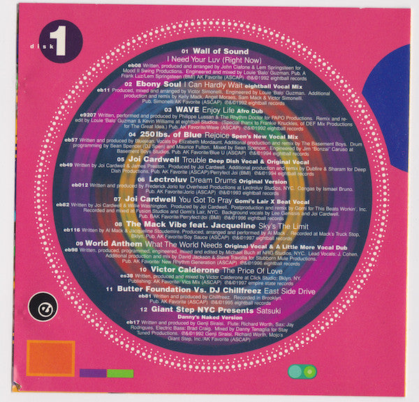 Various - Eightball Records 5th Anniversary Dance Compilation | Near Mint (NM) Near Mint (NM) - DEEP HOUSE / USED *NEAR MINT/CD*