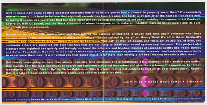 Various - Eightball Records 5th Anniversary Dance Compilation | Near Mint (NM) Near Mint (NM) - DEEP HOUSE / USED *NEAR MINT/CD*