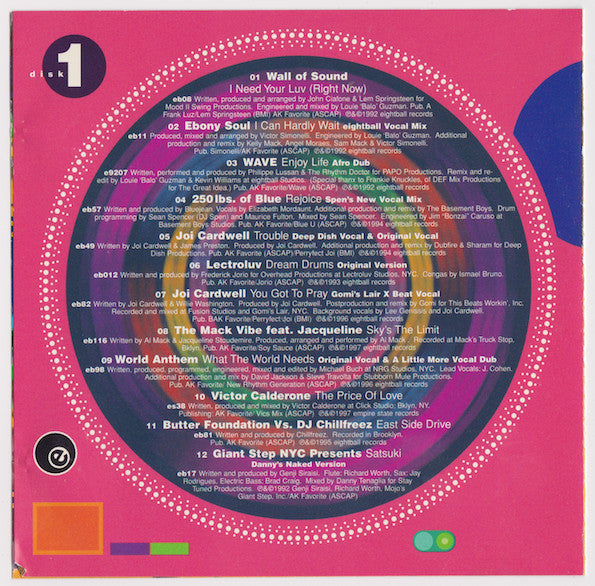 Various - Eightball Records 5th Anniversary Dance Compilation | Near Mint (NM) Near Mint (NM) - DEEP HOUSE / USED *NEAR MINT/CD*