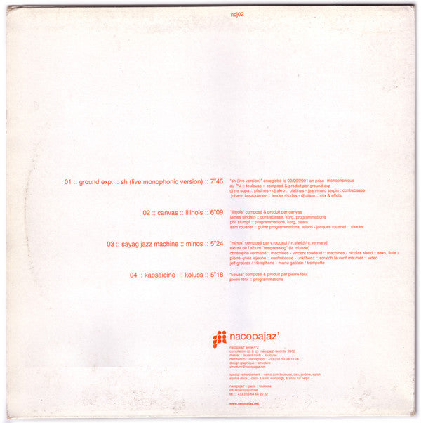 Various - Series no.2 :: Future Jaz' | Near Mint (NM) Near Mint (NM) - DEEP HOUSE / USED *NEAR MINT*