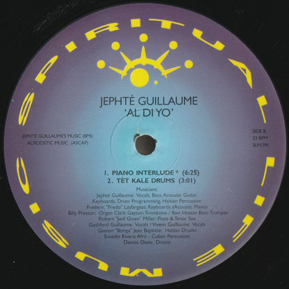 Al Di Yo (2xVINYL) | Near Mint (NM) Near Mint (NM) - DEEP HOUSE / USED *NEAR MINT*