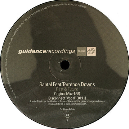 Santal - Past & Future (VINYL) | Near Mint (NM) Near Mint (NM) - DEEP HOUSE / USED *NEAR MINT*