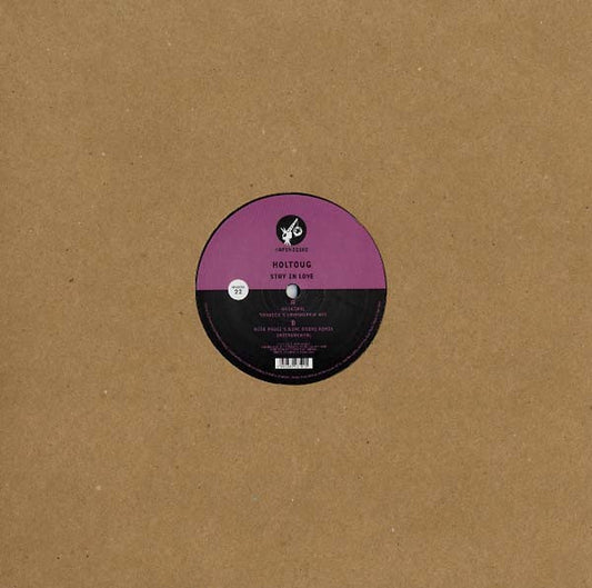 Stay In Love (12") | Near Mint (NM) Generic - DEEP HOUSE / USED *NEAR MINT*