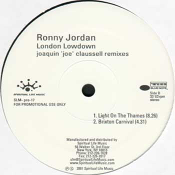 London Lowdown (Joaquin 'Joe' Claussell Remixes) (2xVINYL) | Near Mint (NM or M-) Generic - DEEP HOUSE / USED *NEAR MINT*