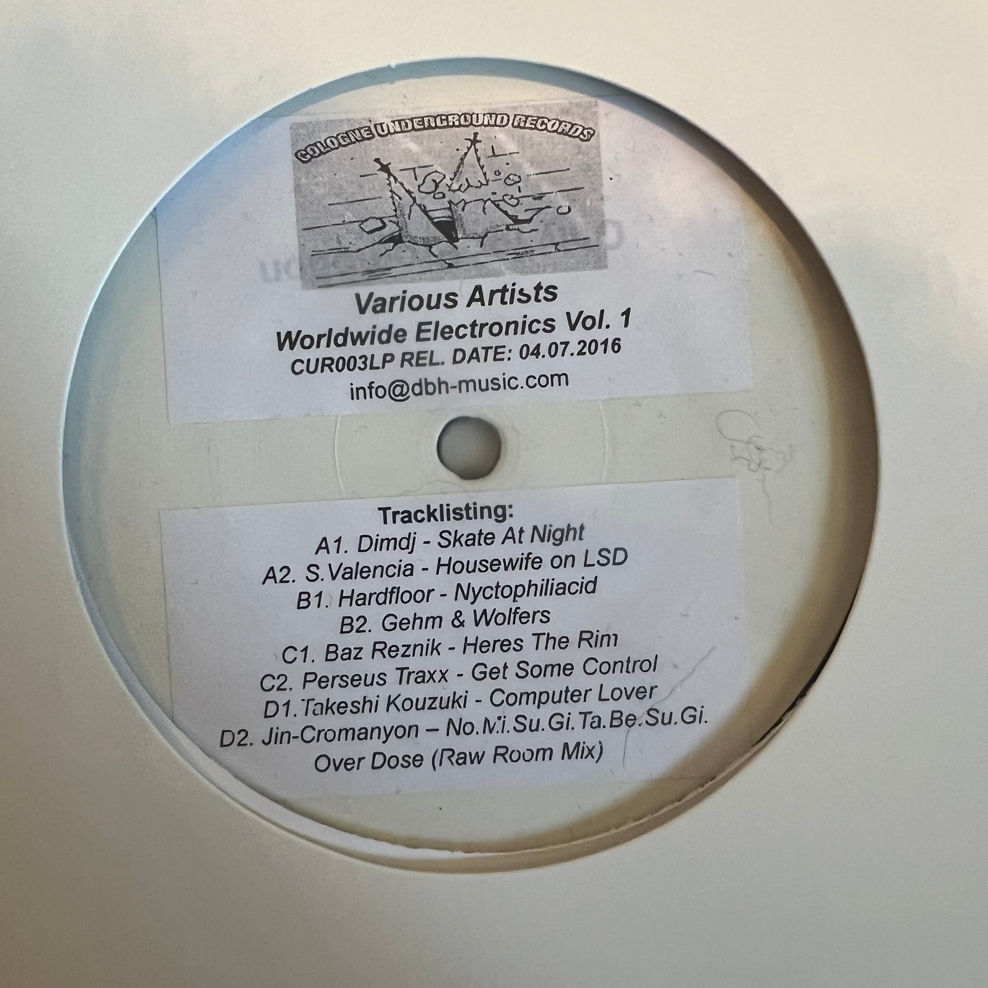 Various - Worldwide Electronics Vol. 1 | Near Mint (NM) Generic - DEEP HOUSE / USED *NEAR MINT*