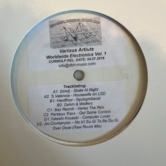 Various - Worldwide Electronics Vol. 1 | Near Mint (NM) Generic - DEEP HOUSE / USED *NEAR MINT*