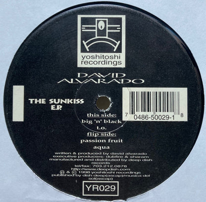 The Sun Kiss E.P. (12" VINYL) | Very Good Plus (VG+) Excellent (EX) - DEEP HOUSE / USED *VERY GOOD+*
