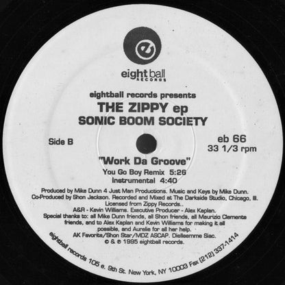 The Zippy EP | Very Good Plus (VG+) Near Mint (NM) - DEEP HOUSE / USED *VERY GOOD+*