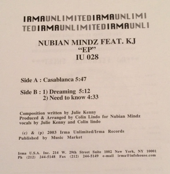 Casablanca | Very Good Plus (VG+) Generic - DEEP HOUSE / USED *VERY GOOD+*