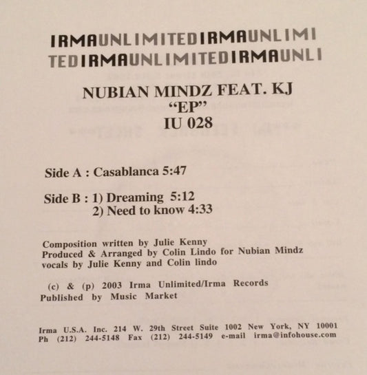 Casablanca | Very Good Plus (VG+) Generic - DEEP HOUSE / USED *VERY GOOD+*