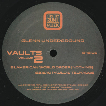 Glenn Underground - Vaults Volume 2 | Mint (M) Mint (M) - DEEP HOUSE
