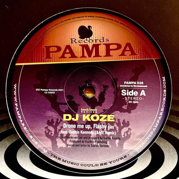 DJ Koze - Knock Knock Remixes (VINYL) | Mint (M) Mint (M) - DEEP HOUSE *NEW*