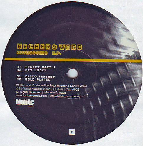 Hecher & Ward - Retrosonic E.P. (VINYL 12") | USED Excellent (EX) Generic DEEP HOUSE