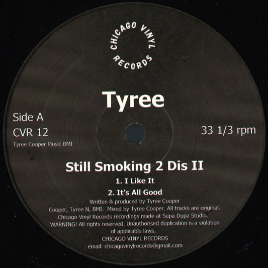 Tyree Cooper Still Smoking 2 Dis II 12" Mint (M) Generic