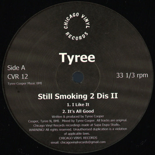 Tyree Cooper - Still Smoking 2 Dis II | Mint (M) Generic - DEEP HOUSE