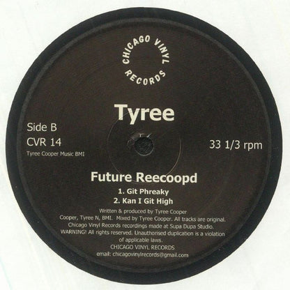 Tyree Cooper - Future Reecoopd | Mint (M) Generic - DEEP HOUSE