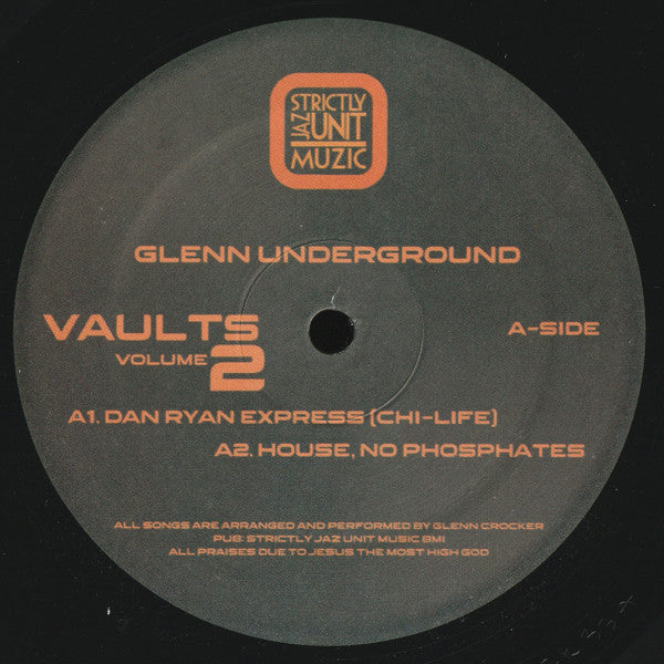 Glenn Underground - Vaults Volume 2 | Mint (M) Mint (M) - DEEP HOUSE