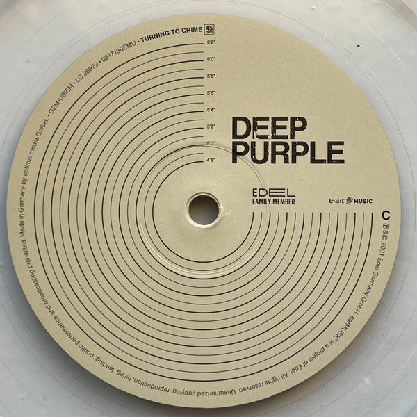 Deep Purple Turning To Crime Ear Music 2xLP, Album, Ltd, Cle Mint (M) Mint (M)