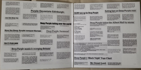 Deep Purple Who Do We Think We Are Rhino Records (2), Warner Records LP, Album, Ltd, RE, Pur Mint (M) Mint (M)