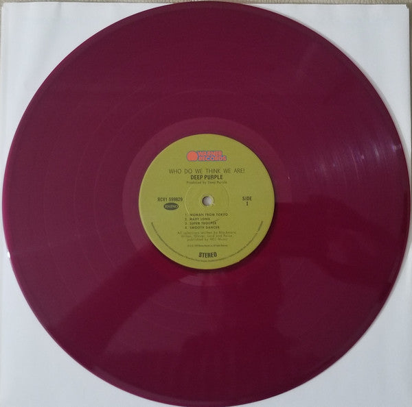 Deep Purple Who Do We Think We Are Rhino Records (2), Warner Records LP, Album, Ltd, RE, Pur Mint (M) Mint (M)