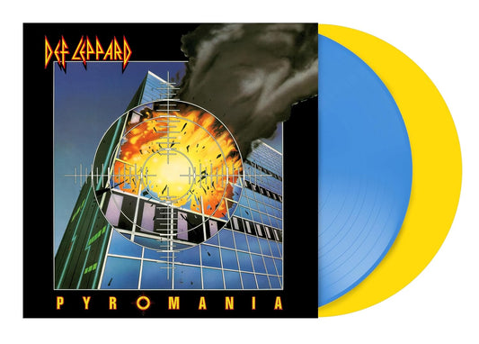 Pyromania: 40th Anniversary Edition (Limited Edition, Blue & Yellow Colored Vinyl) [Import] (2 Lp's) | Mint (M) Mint (M) - ROCK *NEW*