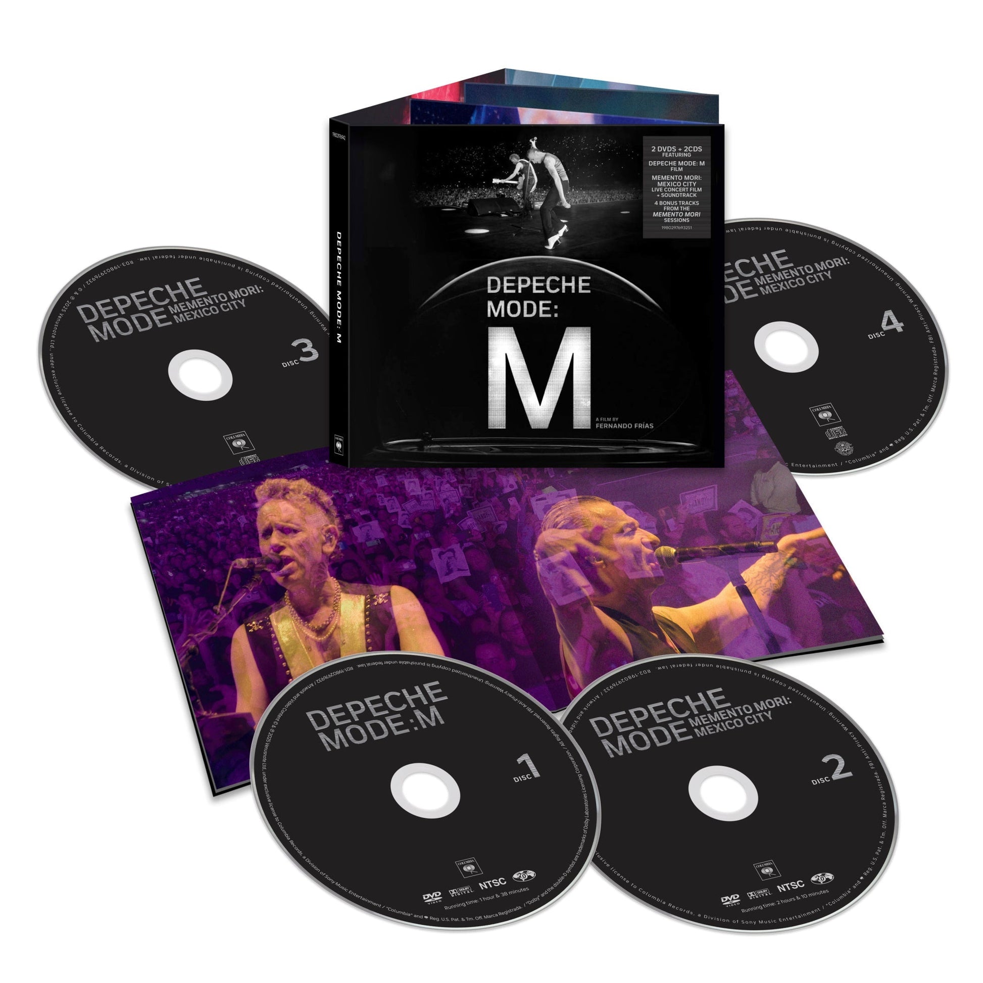 Depeche Mode: M (Live) [2DVD + 2CD] |