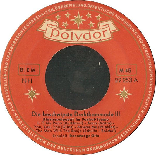 Die Beschwipste Drahtkommode III | Very Good Plus (VG+) Generic