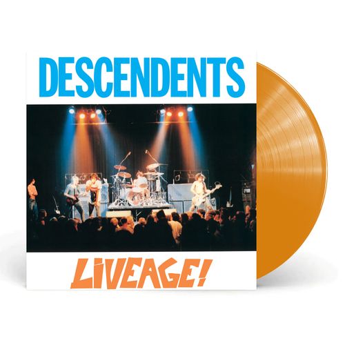 Descendents - (PRESALE 8/14/26) Liveage! (TRANSPARENT ORANGE VINYL LP ORG MUSIC ORGM2335LP-C1 2026) | NEW Mint (M) Mint (M) - ALT/INDIE *NEW/COLOR*