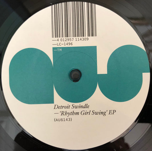 Detroit Swindle - Rhythm Girl Swing EP | Mint (M) Mint (M)