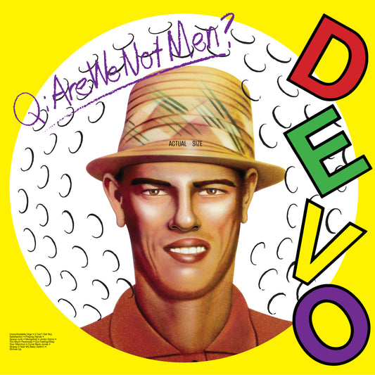 Q. Are We Not Men? A: We Are Devo! (ROCKTOBER 2020 IEX WHITE VINYL) | Mint (M) Mint (M) - NEW WAVE/POST-PUNK *NEW/COLOR*