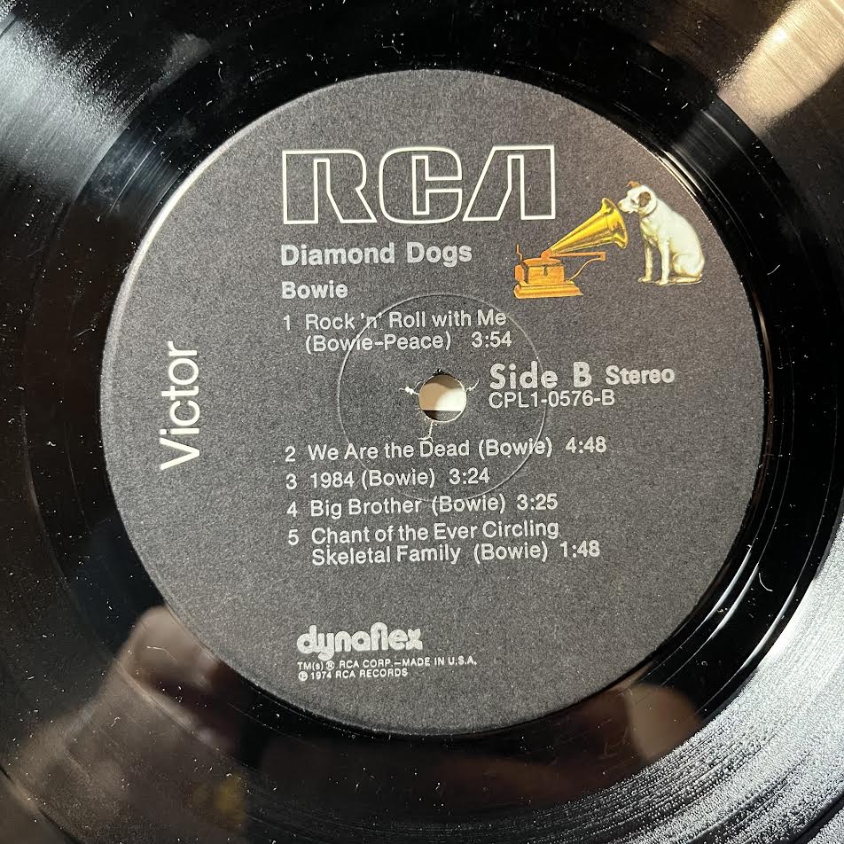 David Bowie - Diamond Dogs (VINYL) | Near Mint- (NM-) Excellent+ (EX+) - ROCK / USED *NEAR MINT*-