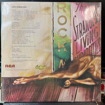 David Bowie - Diamond Dogs (VINYL) | Near Mint- (NM-) Excellent+ (EX+) - ROCK / USED *NEAR MINT*-