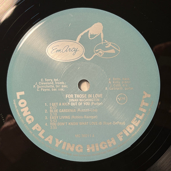For Those In Love (VINYL / VMP) | Mint (M) Mint (M) - JAZZ *NEW*