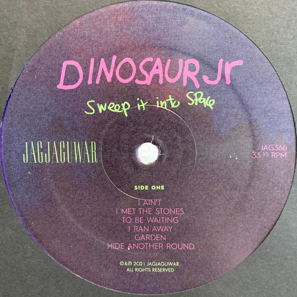 Dinosaur Jr. Sweep It Into Space Jagjaguwar, Jagjaguwar LP, Album, Ltd, Pur Mint (M) Mint (M)
