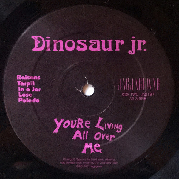 Dinosaur Jr. You're Living All Over Me Jagjaguwar LP, Album, RE, RM Mint (M) Mint (M)