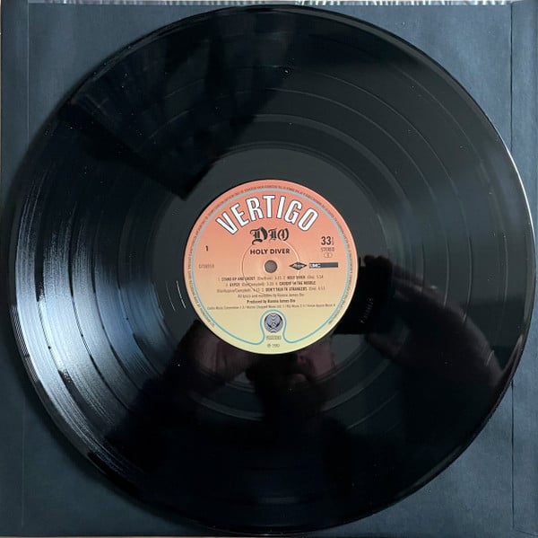 Dio (2) Holy Diver Mercury, Vertigo, UMC LP, Album, RE, RM Mint (M) Mint (M)