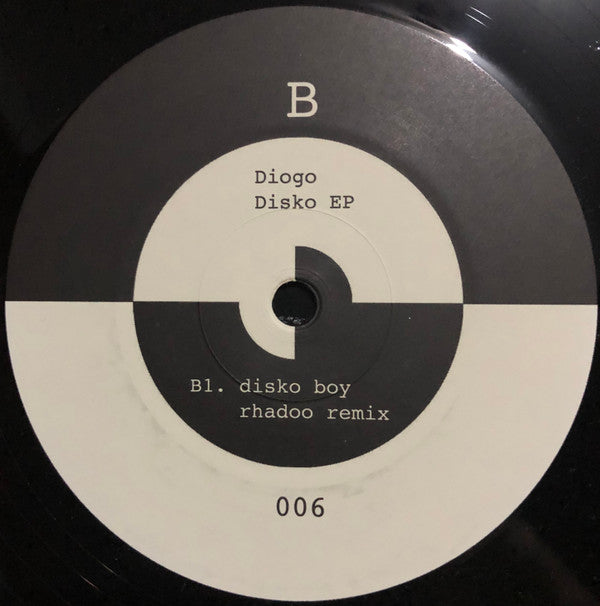 Diogo (5) Disko EP Eliptic Records 12", EP Mint (M) Mint (M)