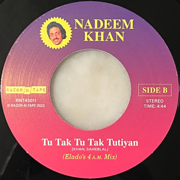 Nadeem Khan Tu Tak Tu Tak Tutiyan (Elado Remixes) 7" Mint (M) Mint (M)