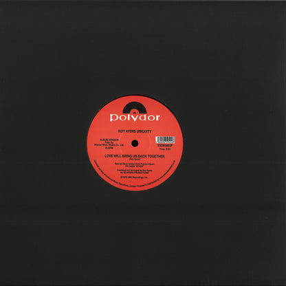 Roy Ayers Ubiquity - Running Away / Love Will Bring Us Back Together (VINYL 12" South Street Disco SSD65005P) | NEW Mint (M) Mint (M) - DISCO/FUNK *NEW*