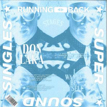 Don Laka - (PRESALE 10/8/26) Stages / I Wanna Be Myself (VINYL 12" Running Back) | NEW - DISCO/FUNK *NEW*