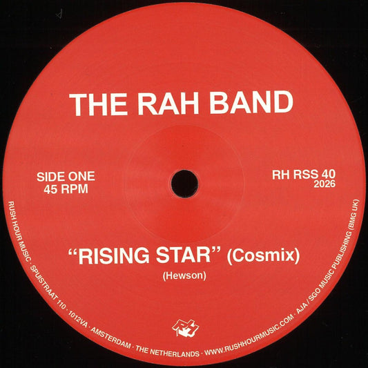 THE RAH BAND - (PRESALE 08/05/26) Rising Star / Deep Song (VINYL 12" Rush Hour RHRSS40) | NEW Mint (M) Mint (M) - DISCO/FUNK *NEW*
