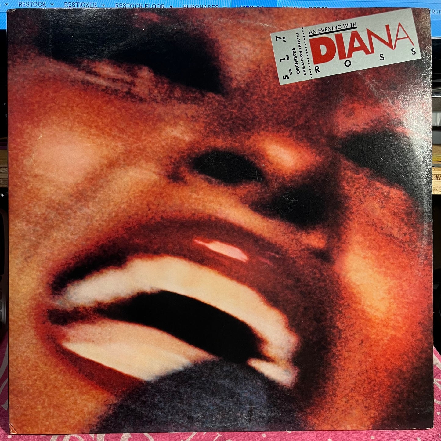 Diana Ross - An Evening With Diana Ross | Excellent (EX) Excellent (EX) - DISCO/FUNK / USED *EXCELLENT+*