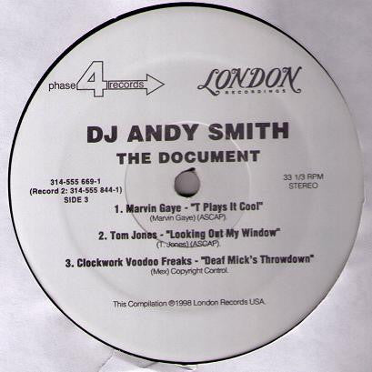 DJ Andy Smith - The Document (VINYL) *RECORD 2 ONLY* | Good Plus (G+) Generic - DISCO/FUNK / USED *GOOD+*