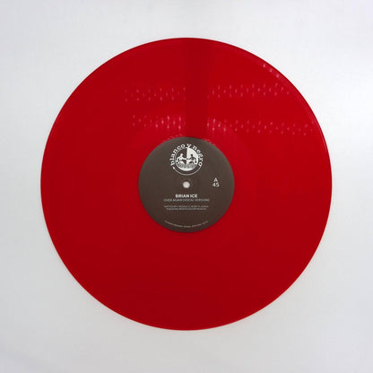 Brian Ice - Over Again + Walking Away (RED VINYL 12" Blanco Y Negro) | NEW - DISCO *NEW/COLO*