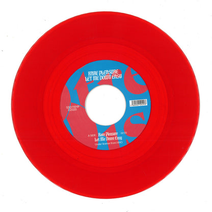 Rare Pleasure - Let Me Down Easy (RED VINYL 7" SOUTH STREET) | NEW Mint (M) Mint (M) - DISCO *NEW/COLOR*