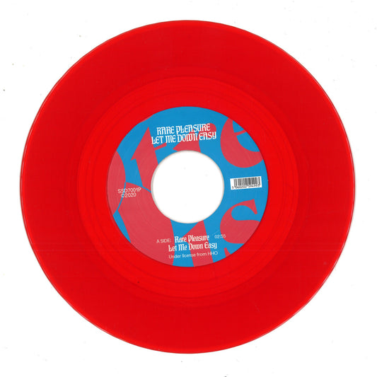 Rare Pleasure - Let Me Down Easy (RED VINYL 7" SOUTH STREET) | NEW Mint (M) Mint (M) - DISCO *NEW/COLOR*