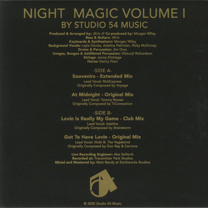 Night Magic Vol. I - The Disco Mixes 2020 (GOLD VINYL) | Mint (M) Mint (M) - DISCO *NEW*