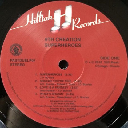 The 9th Creation - Superheroes (VINYL 12" Past Due PASTDUELP07) | - DISCO *NEW*