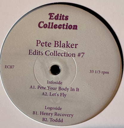 Edits Collection #7 (VINYL 12") | - DISCO *NEW*